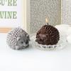 Liebevoller Igel Silikon Kerzenform 3D Tierstatuen Seife Harz Gips Herstellung Fondant Schokolade Backform Heimdekor Geschenke
