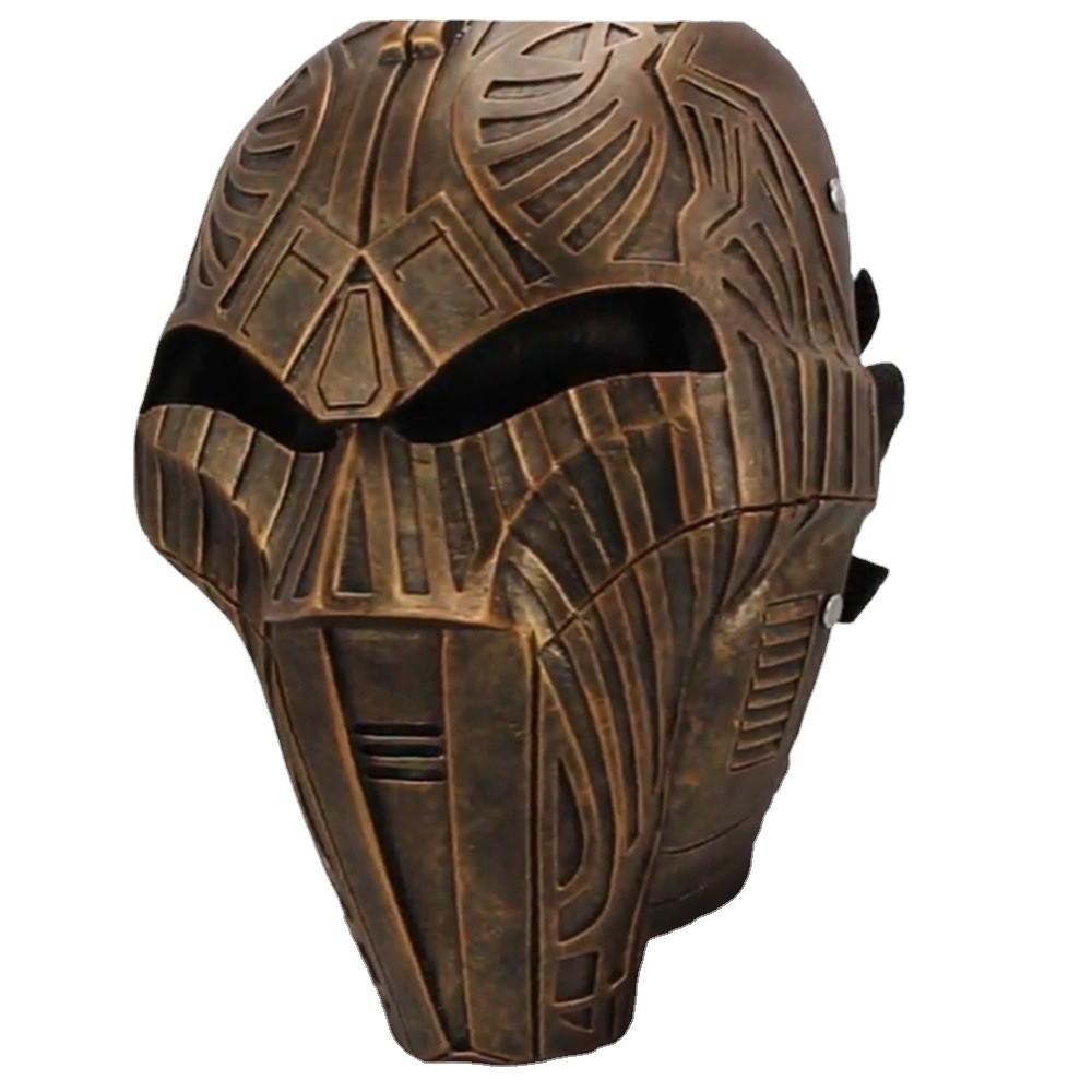Utsökt Star Wars Sith Lord-mask för Halloweenfestdekoration och Rollekul
