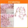 Stunning Pink And White Sakura Fake Flower Garland For Wedding Decorations