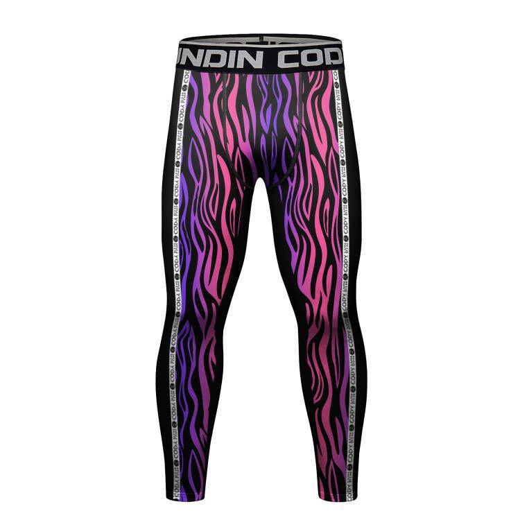 Men's Autumn Sports Compression Pants: Running & Basketball