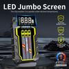 5-in-1 Car Jump Starter with Air Pump 2000A Portable Car Battery Starter 150PSI Tire Inflator 10000mAh Power Bank