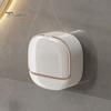Self Draining Soap Holder Strong Load-bearing Easy To Install Bathroom Wall Mounted Soap Box Tray Container