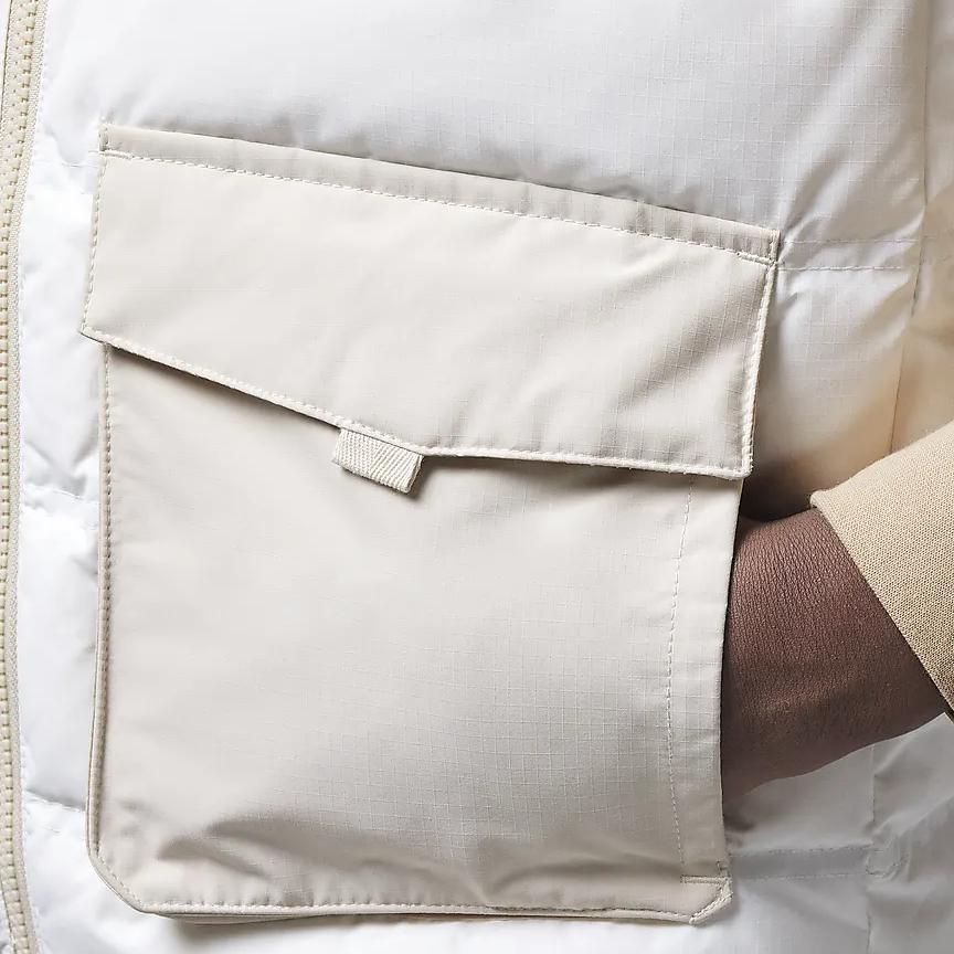 Jordan Logo Versatile Three-Proof Down Vest Kids Vests Off-White HQ8120-133