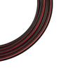 Bumper Sealing Strip Lip Side Skirt 5MM*7MM Vehicle 5 Meter Rubber Black