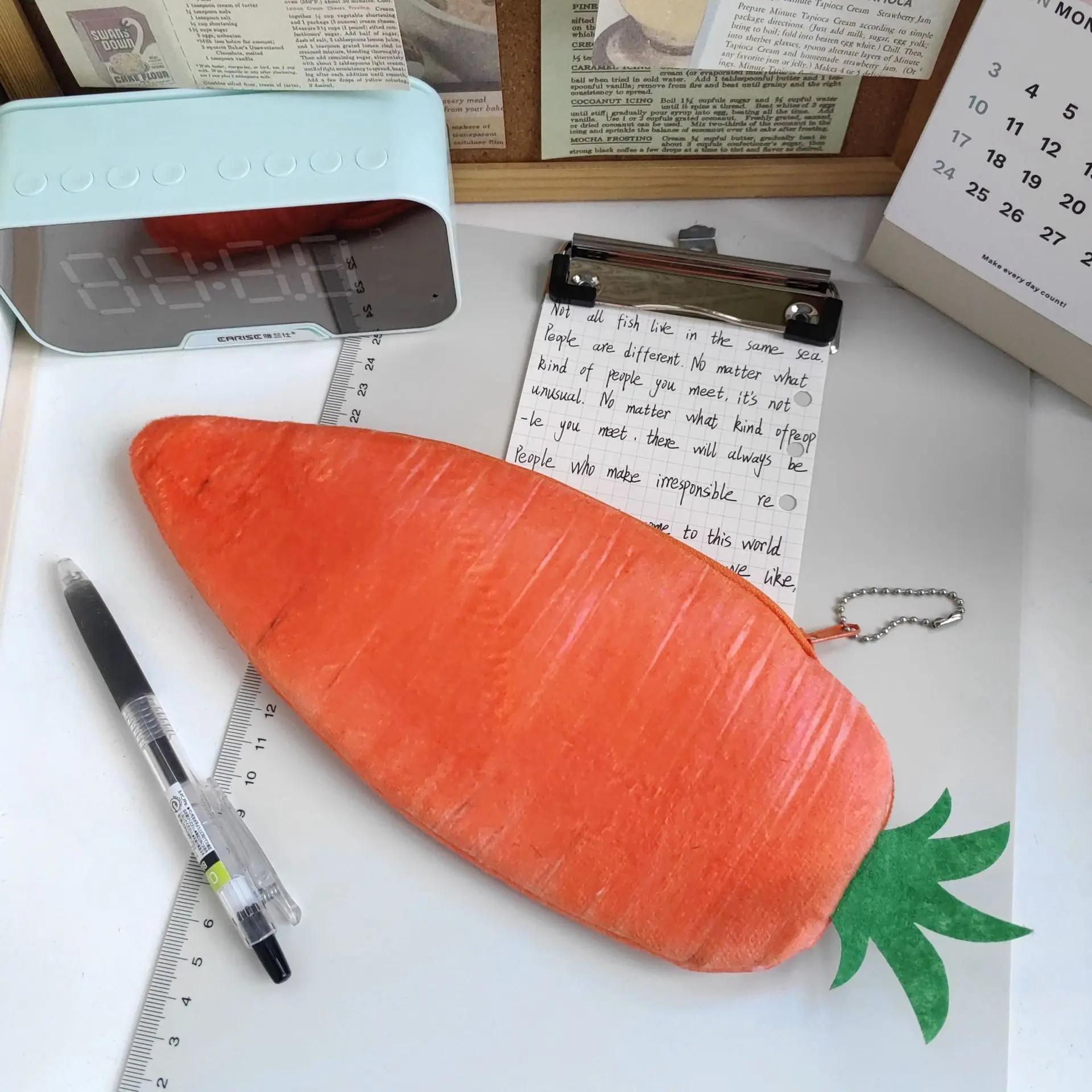 

Творческий симулятор овощного мяса пенал забавный реалистичный студенческий 3D-пенал для ручек канцелярские принадлежности кавайные школьные принадлежности 22*10cm