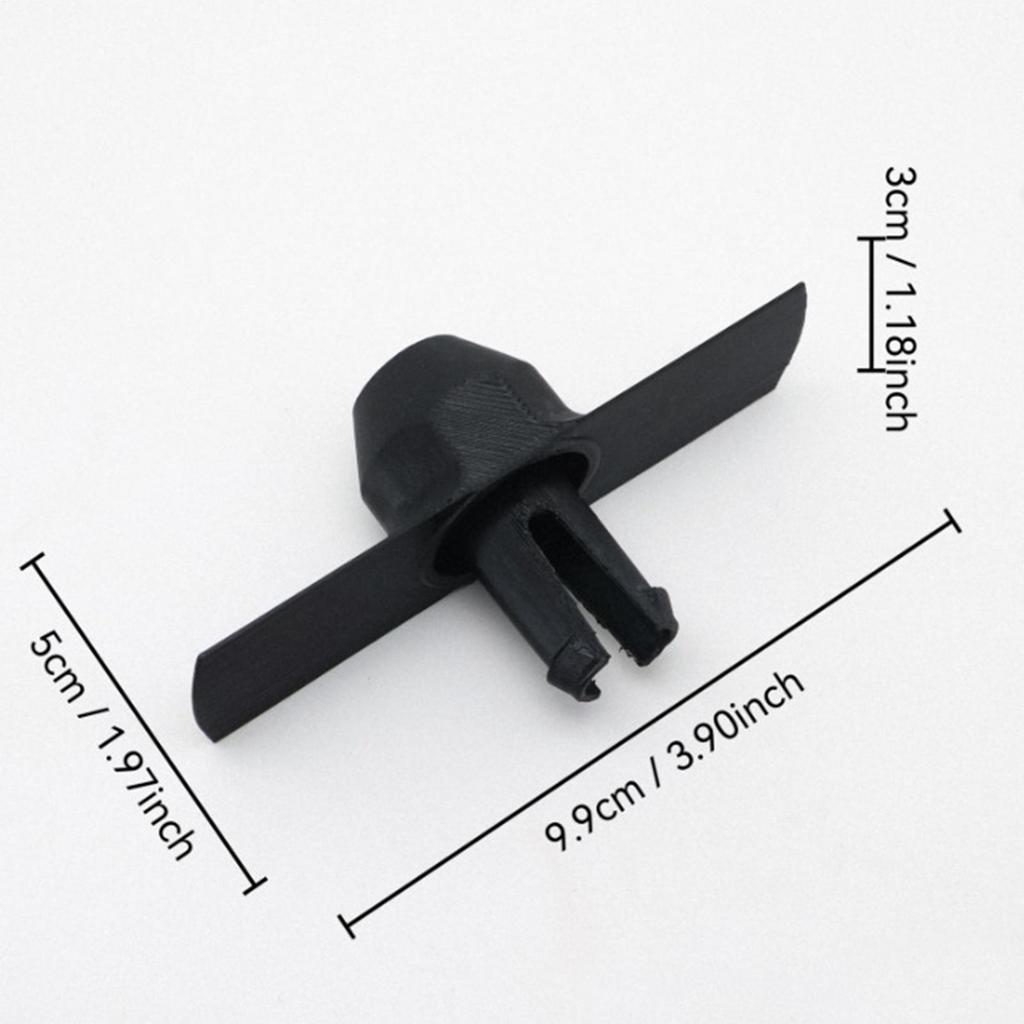 Broadcast Spreader Replacement Parts Precise Fit with Extension Arm Upgraded Agitator Replacement Accessories for Even Spreading