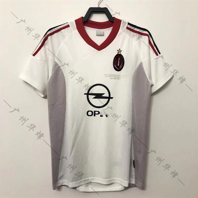 AC Shirt Vintage 1998 2006 07 Home and Away Kakamaldini Van Basten Football Shirt