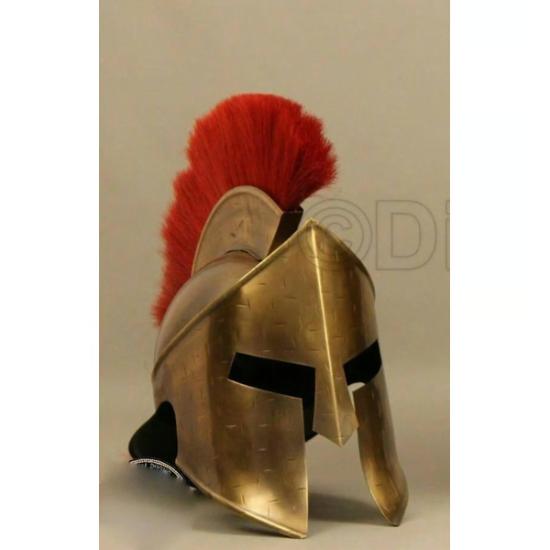 Troy Muscle Jacke mit Troy Helm Cuirass 18 Gauge Steel Medieval Knight