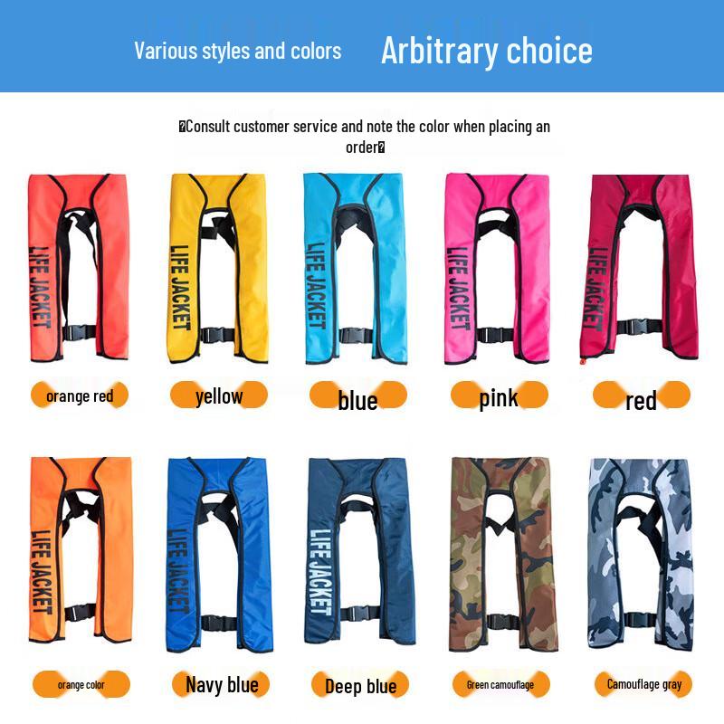 Adult Portable Inflatable Life Vest