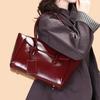 Simple tote bag women's versatile shoulder handbag