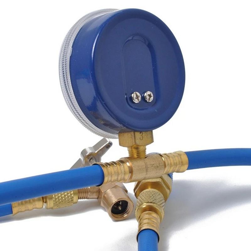 R134A Kit de reîncărcare a frigiderului Setul de robinet pentru cutie frigorifică R134AR12 Kit de reîncărcare a frigiderului Deschizător de robinet Unelte pentru supapă de distribuire