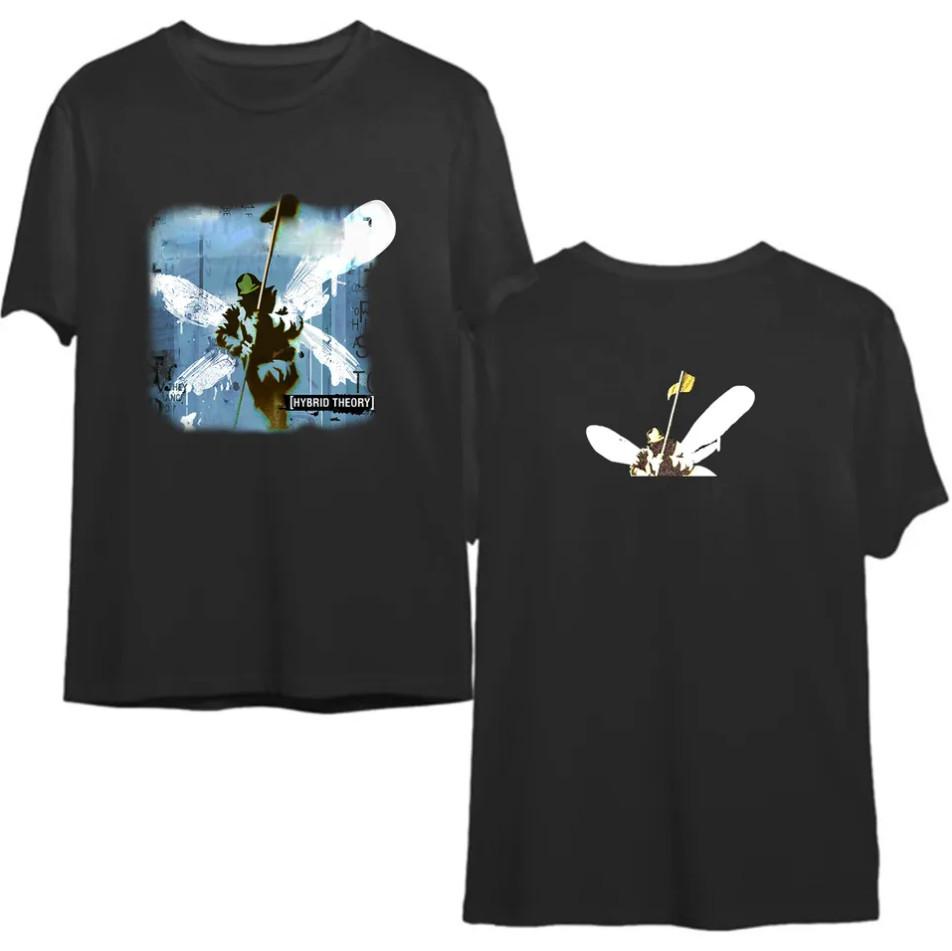

Linkin Park 2000 Hybrid Theory Shirt, Y2K Nu Metal Band Tee, Chester Bennington XL