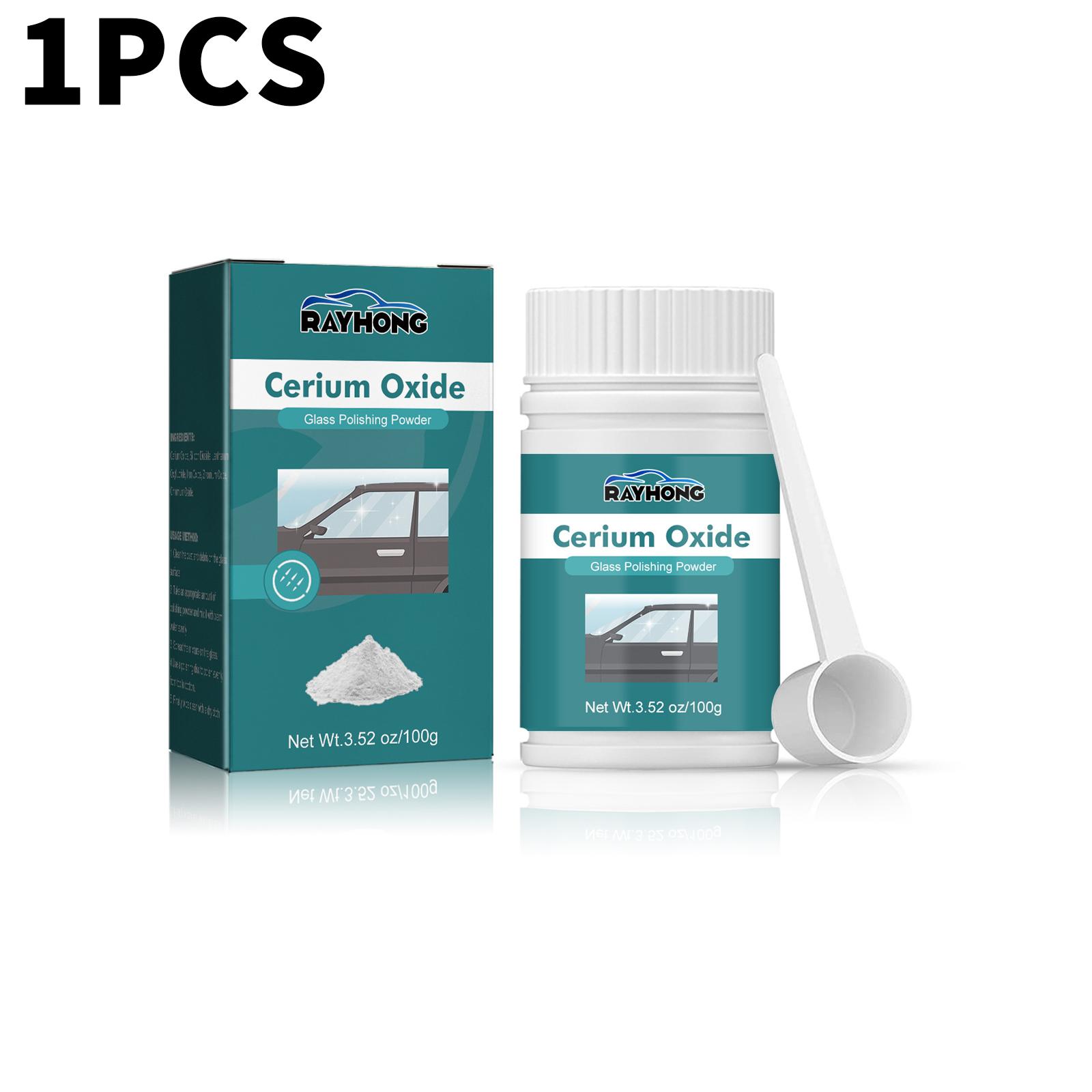 

Окно Ветровое стекло Удаляющее средство для царапин Ремонт автомобильных окон Порошок для полировки стекла Вощение Полировальная подушка Оксид церия для стекла