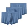3 Pieces Men's Underwear Ice Silk Boxer Shorts Men Underpants Cool Breathable Sexy Thin Panties U Convex Lingerie L XL XXL 3XL 4XL
