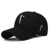Korean-Style Trendy Unisex Sunshade Baseball Cap – Embroidered, Duckbill Design for Casual and Outdoor Wear.