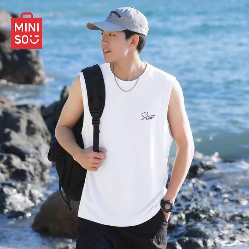 MINISO Men s Cotton Fitness Vest XL