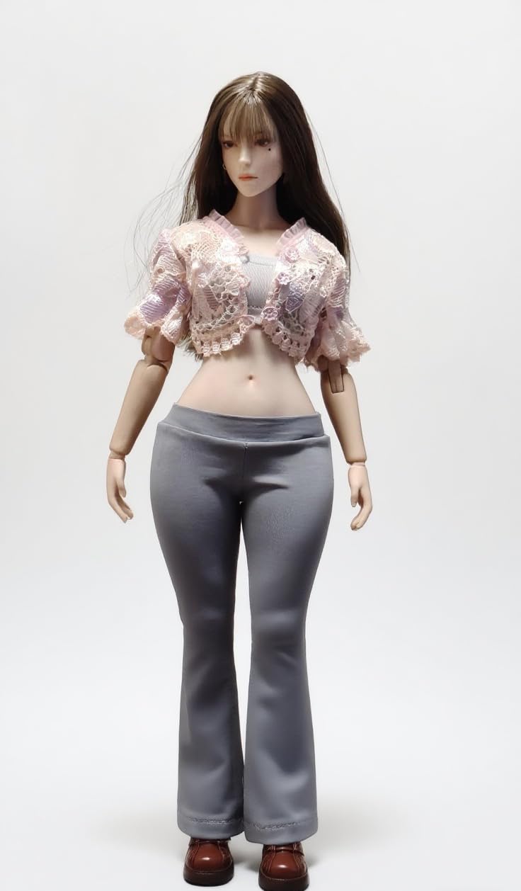 

HAMRETHYPPZ 1/6 Scale Costume for 1/6 Scale Figures, Women s Sportswear Set, Yoga Set, and Sexy Lingerie Set (Body, Head, Shoes, etc. Not Included)