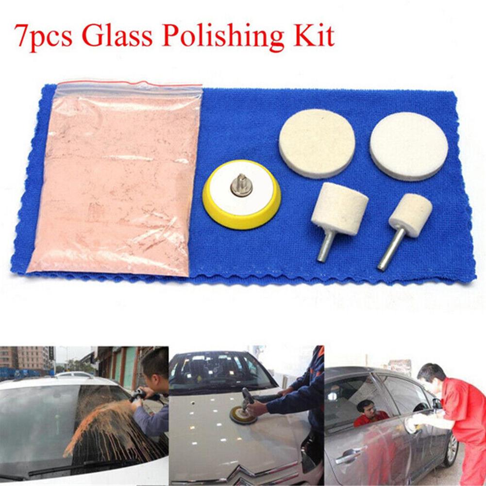 Scratch Remover for Car Windscreen  50g Cerium Oxide Glass Polishing Kit  Easy Application  Professional Grade