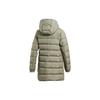 adidas Outdoor Warm Hooded Mid-Length Down Jacket Women Jacket Teal GE9982