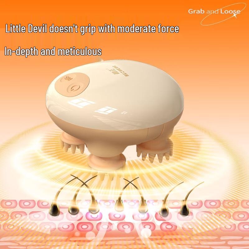 Rechargeable Head and Scalp Massager CN Plug (adapter Included)