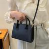 Minimalistische Schwarze Kleine Quadratische Tasche All-Match Handtasche mit Oberem Griff Klassische Umhängetasche für die Arbeit Damen Handtaschen Crossbody-Taschen