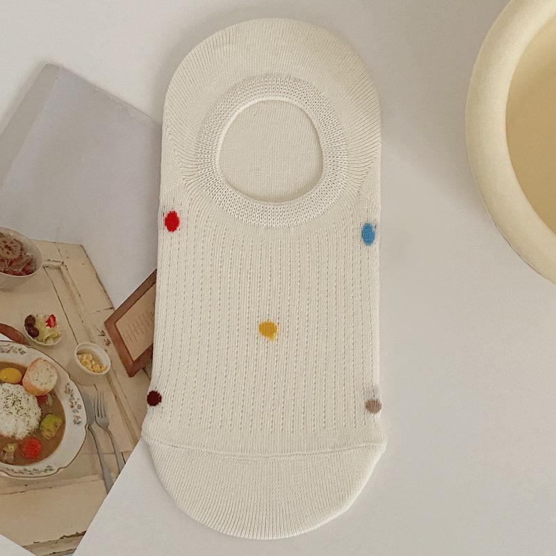 

Женские летние тонкие милые носки-сеточки с щенками, не сползающие, с низким верхом и мелким вырезом, невидимые 1 pair