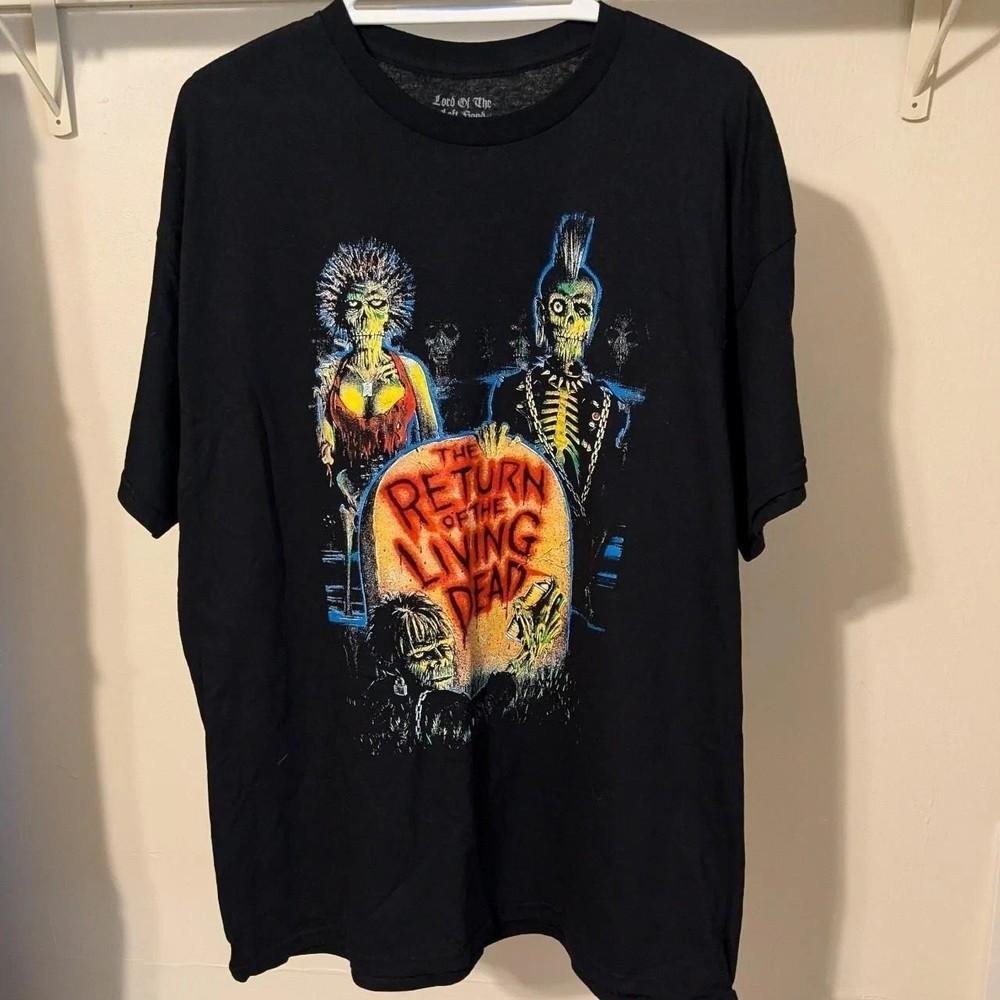 The Return of the Living Dead shirt Black Color Reprint Unisex T shirt S-5XL Unisex T-Shirt S