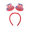 Independence Day 0th Anniversary Headband Decoration Adult And Children Patriotic Party Headband Dress Up