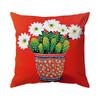Cactus Pillowcase Bedroom Sofa Cushion Cover 100% Polyester Living Room Cushion Pillowcase Home Comfortable Decor