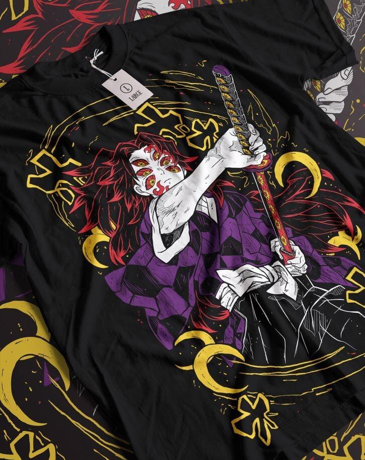 Kukushibo T-Shirt Demon Slayer Horror Manga Anime Gifts Shirt All Size