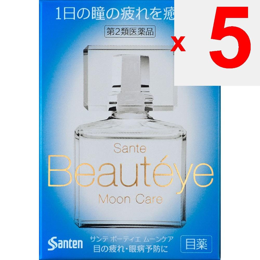 Santen Pharmaceutical Sante Boutier Moon Care 12mL Eye Strain & Fatigued Eyes Eye Drops Indications: Eye fatigue, prevention of eye diseases (after sw