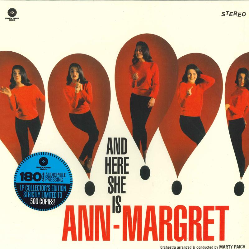 

LP Record ANN MARGRET - And Here She Is 408713 WaxTime 500 2018 Europe Rock