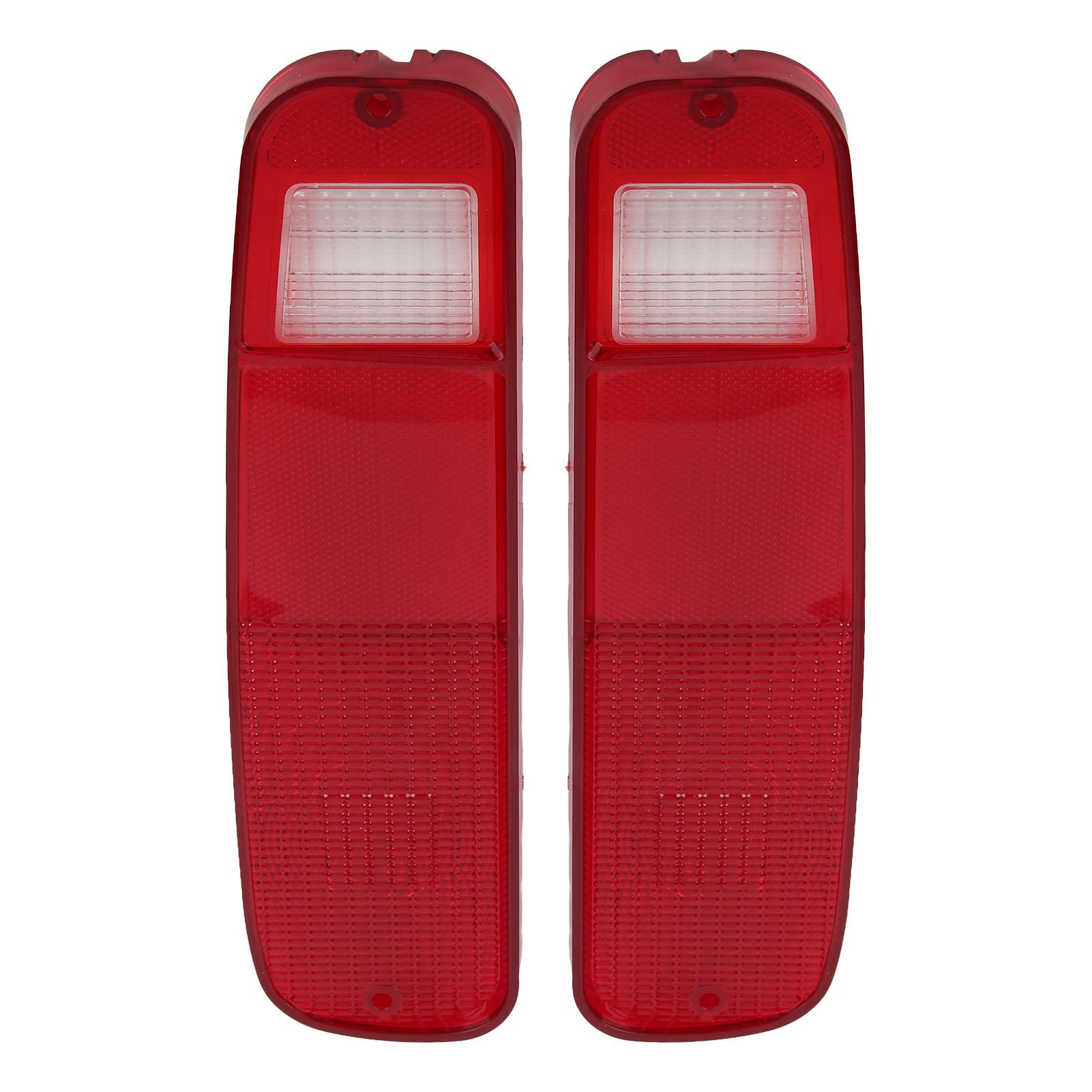 

2 шт. Корпус заднего фонаря 73F SET Красная крышка заднего фонаря для замены для фургонов Ford Econoline 19751991