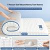 Soft Memory Foam Mattress Topper for Students - Single 90x190, Ideal for Dorms & Boarding