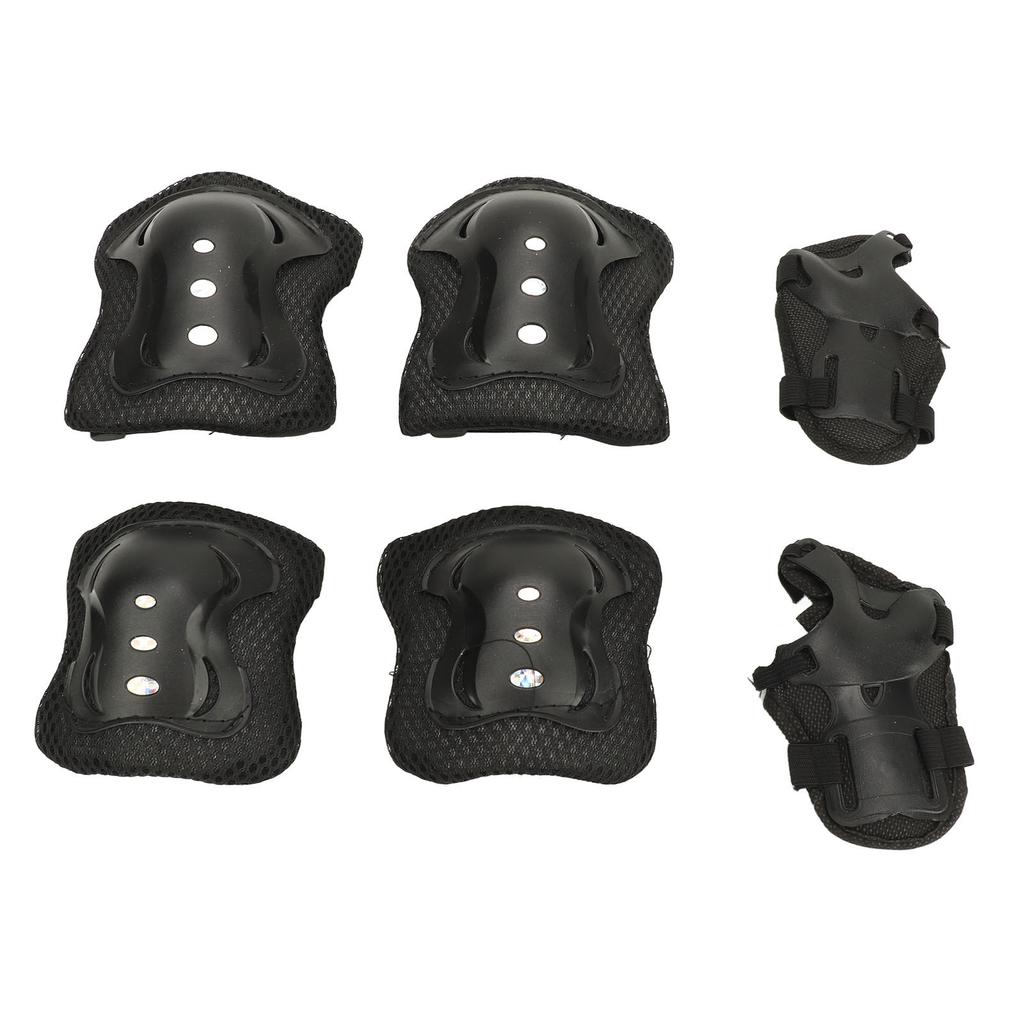 Kids Roller Skating Knee Elbow Pads Soft Sponge Breathable Cycling Protective Gear Set for