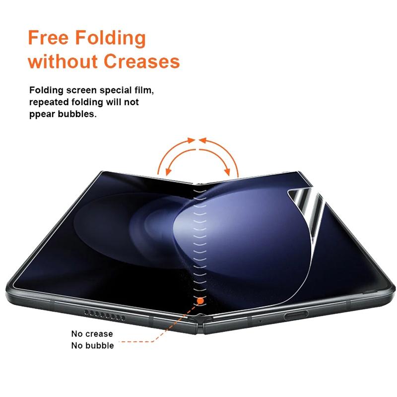 9IN1 Hydrogel Film For Samsung Galaxy Z Fold 7 Front Back Inner Screen Protector For Samsung Z Fold 6 5 4 3 2 Soft Film No Glass