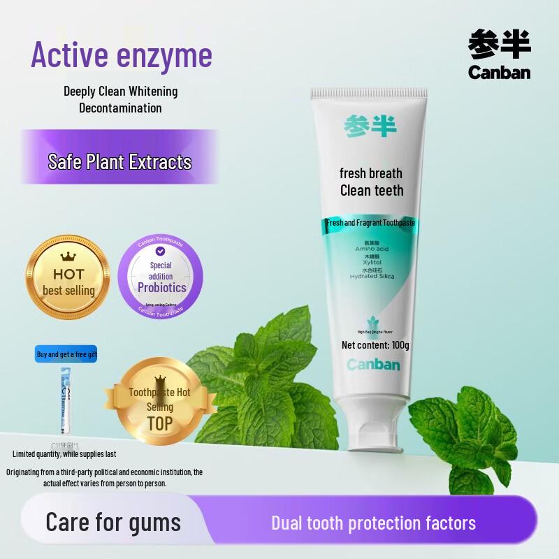 CanBan Fresh Mint Enzyme Whitening Toothpaste