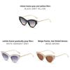 Leopard Inspired Cat Eye Glasses With Pc Lenses For Style And Sun Protection