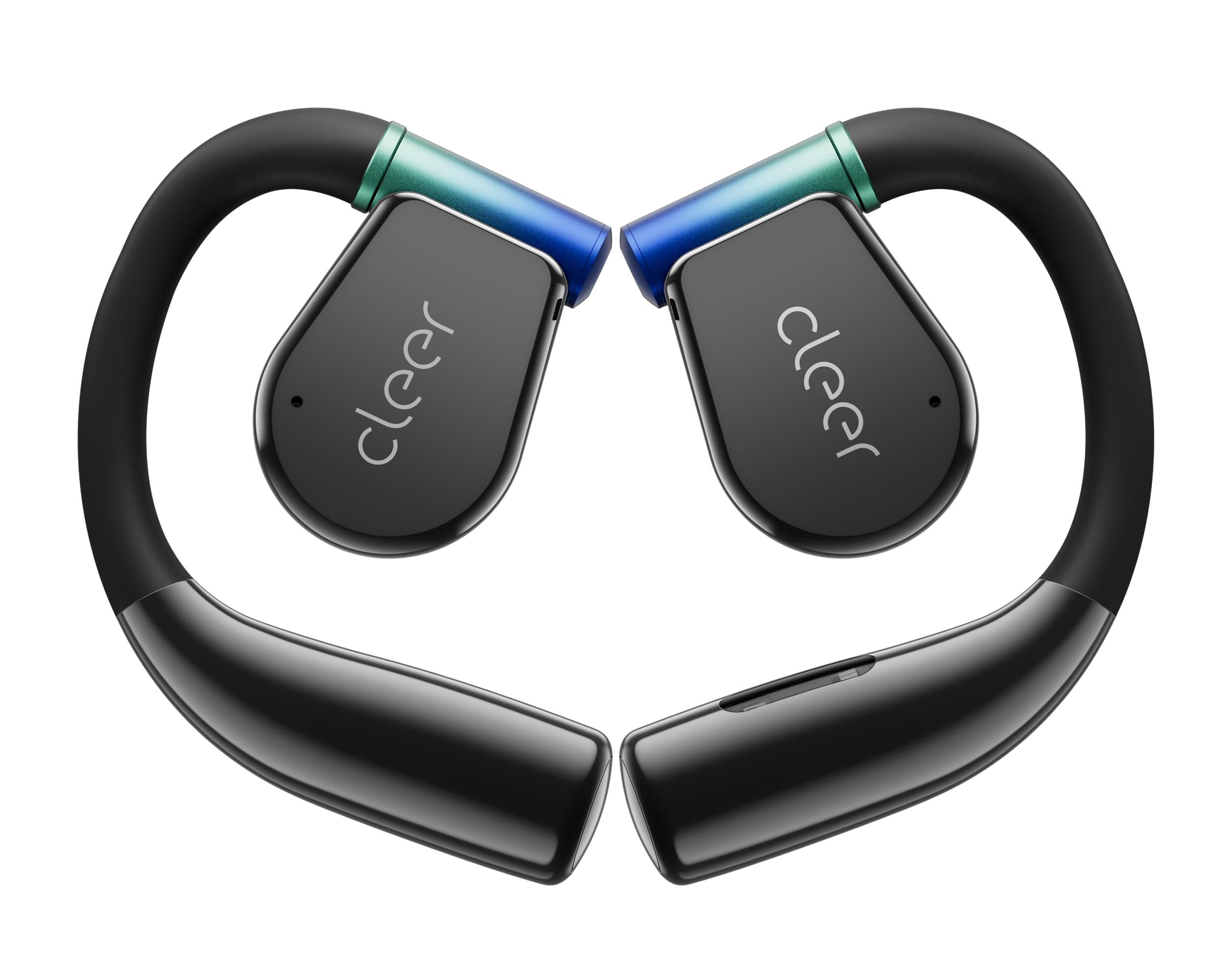 

Cleer ARC 3 Wireless Earphones with Dolby ANC Function GAP9 QCC3086 Heart Rate Bluetooth 12g IPX7 LCD 40 Hours Playback (MAX) Open-Ear [QCC5181+ +