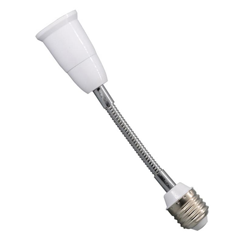 E27 To E27 Lamp Base Extender 180Mm Lamp Holder Converter E27-E27 Flame Retardant Lamp Socket Adapter For Light Bulb