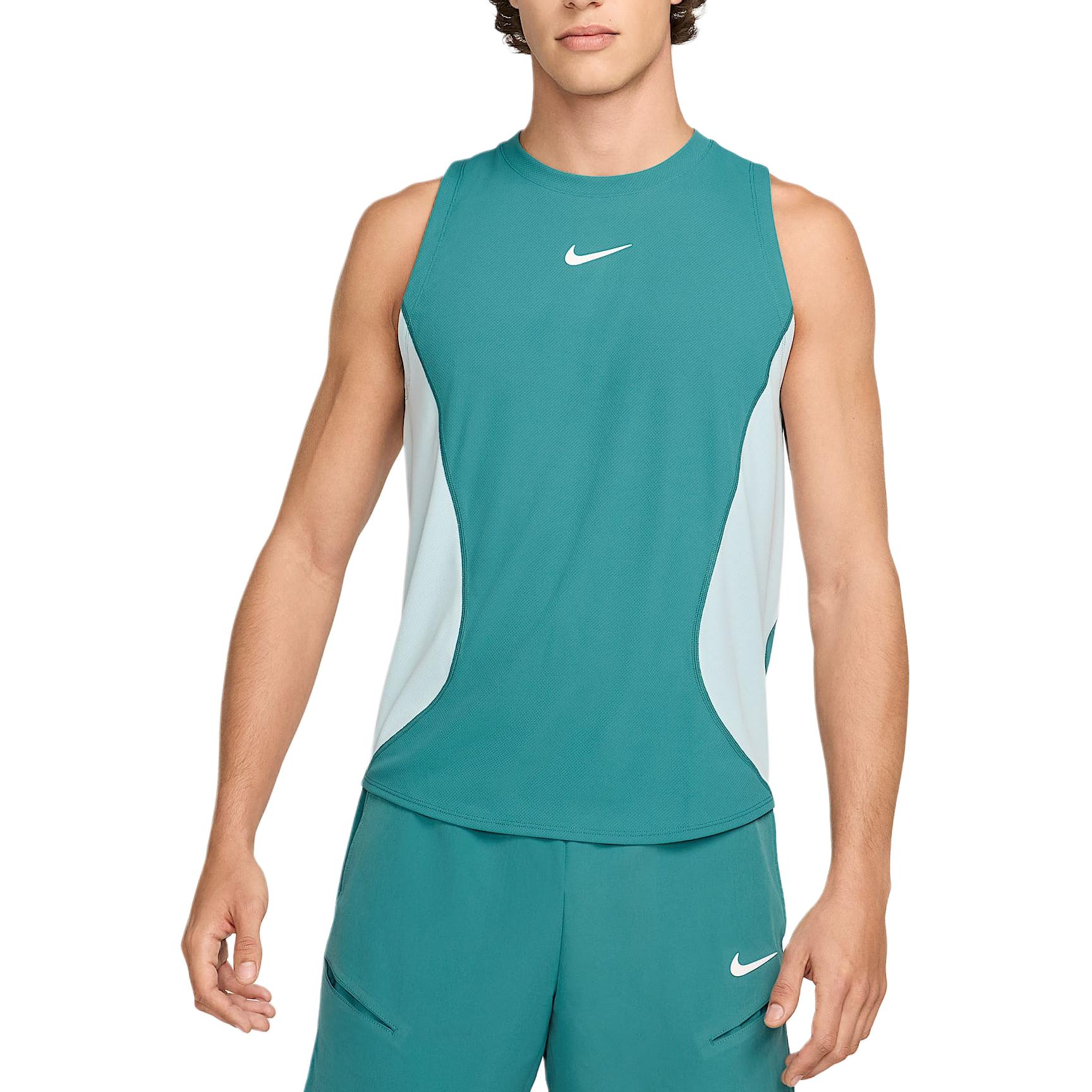 

Новая мужская майка для тенниса Nike Court Slam Dri FIT HQ6406-379 M
