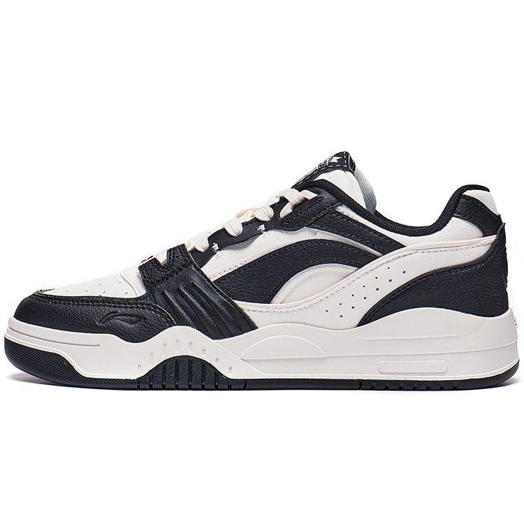 Li Ning Yuebai Low top Skateboard Shoes Men's White Black AGCS251-15