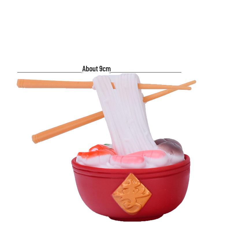 Plum Blossom Branch Longevity God & Goddess Cake Toppers for Birthday Celebration