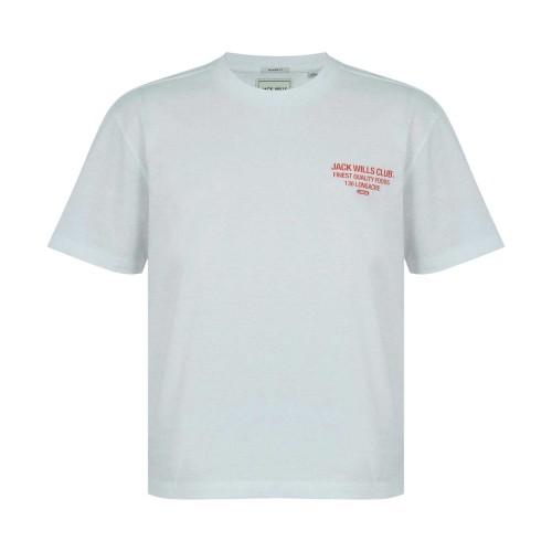 Jack Wills Mens Oyster Oversized T-Shirt