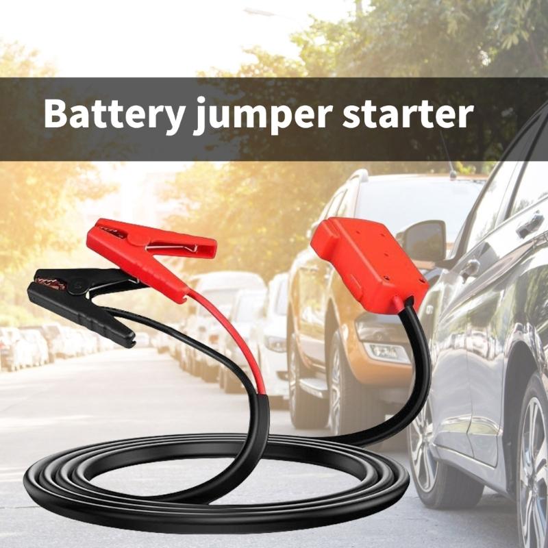 Jumper Cable Clamps for 18V Battery Jumper Starter, Automotive Boosters Cable 8AWG Cable Power Tool Line
