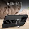 Plexiglass PU Leather Case For Oneplus 15 Magnetic Metal Ring Stand Holder Shockproof Protect Cover For Oneplus 15R ACE 6 1+15