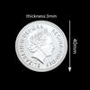 Queen Elizabeth commemorative coins, 10 pieces, Elizabeth commemorative coins for various age groups, family collection