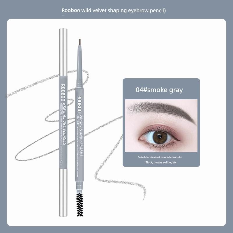 Wild Velvet Texture Shaping Eyebrow Pencil, Waterproof, Sweatproof, Long-Lasting, Not Easy to Fade, Creates Distinct Strokes for Women