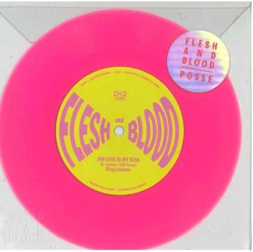 7inch Record KING LORENZO - Jah Love In My Soul / Jah Love In M FAB702 Flesh And Blood 2025 Jamaica Reggae, Ska & Dub