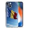 Phone Case For iPhone 17 Air Cases iPhone 16 15 12 13 14 Pro Max SE 7 8 Plus iPhone11 Clear Soft Cover Romania Flag